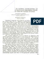 A Comparison of Emotional Indicators On Hum An Figure Drawings of Children From Mexico A N D From The United States