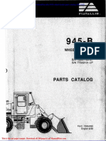 Fiat Allis 945b Wheel Loader Parts Catalog 16f17380
