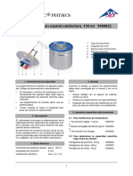 3B Scientific® Physics: Calorímetro Con Espiral Calefactora, 150 ML 1000822