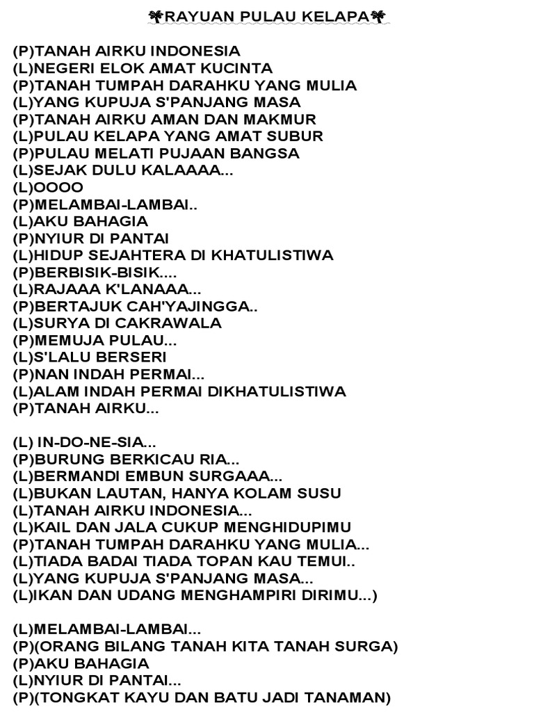 Rayuan Pulau Kelapa PDF