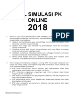 Soal PK Online 2018