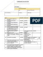 Formulario de Adopción Responsable