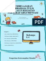 I Am Sharing 'Kel 4 Menulis Paragraf Argumentasi'