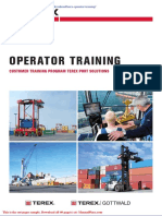 Terex Operator Training