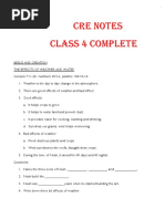 NOTES CRE Notes Grade 4 Complete 1