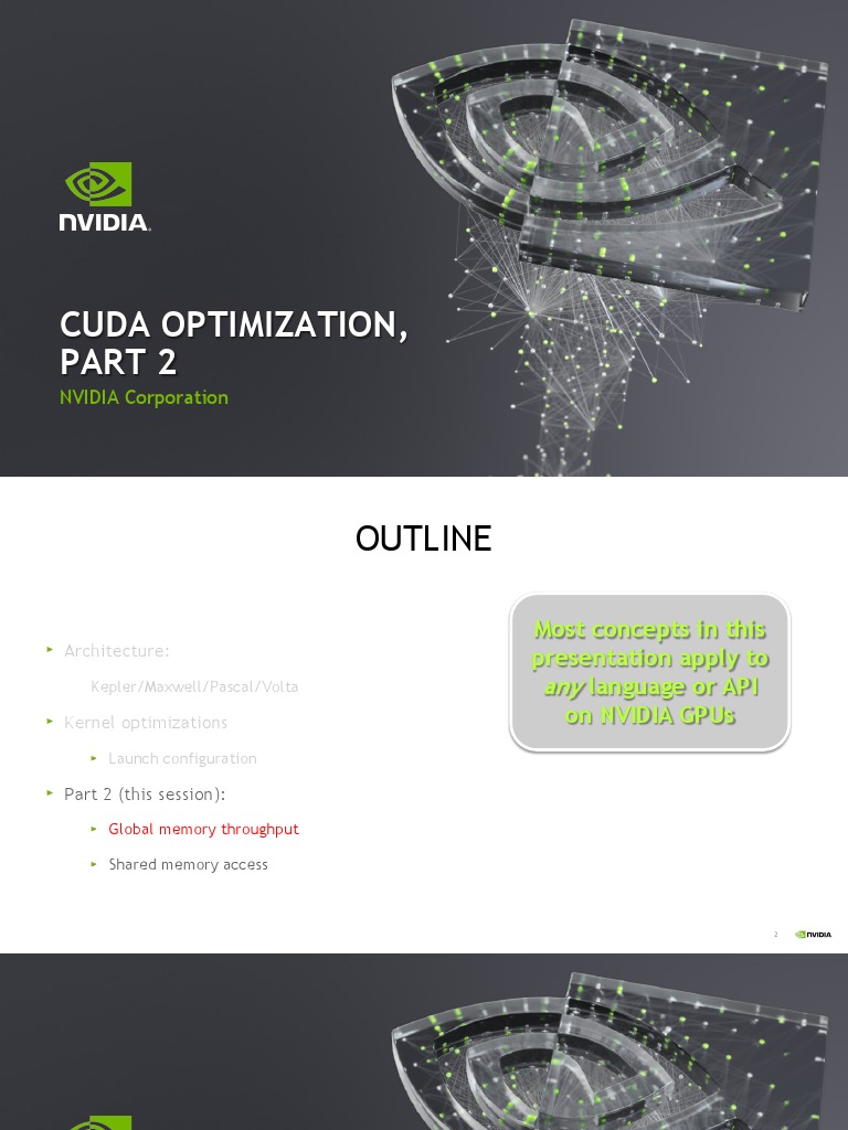 CUDA Memory Optimization Techniques | PDF | Cpu Cache | Cache (Computing)