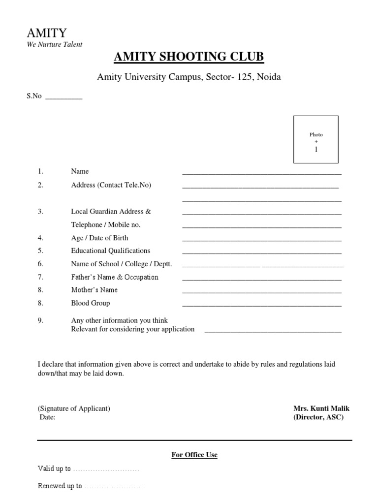 Air Riffle Shooting Form PDF Justice Crime & Violence