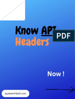 Know API Headers
