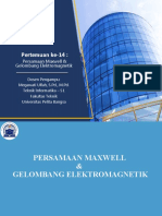 P14+-+Persamaan+Maxwell+&+Gelombang+Elektromagnetik