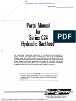 Hein Warner c24 PM 9308134 Parts Book