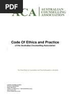 ACA Code of Ethics and Practice Ver16