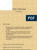 Viii Eng Story Writing PPT