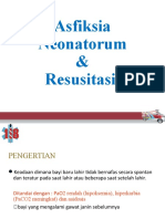 ASFIKSIA NEONATORUM & Resusitasi - Revisi