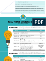 Tata Tertib - Rundown Seminar Online Kewirausahaan Apotek
