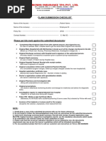 2.ERICSON TPA Claim Checklist