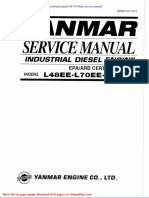 Yanmar L48!70!100ee Service Manual