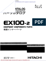 Hitachi Ex100 2 Equipment Components Parts