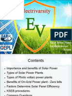 Solar OnGrid Introduction CL