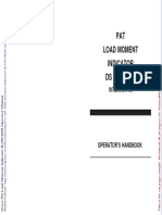 Grove Pat Load Moment Indicator Ds350 0038 Operator Manual