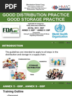 FDA Warehouse Inspection Checklist | PDF | Warehouse | Food And Drug ...