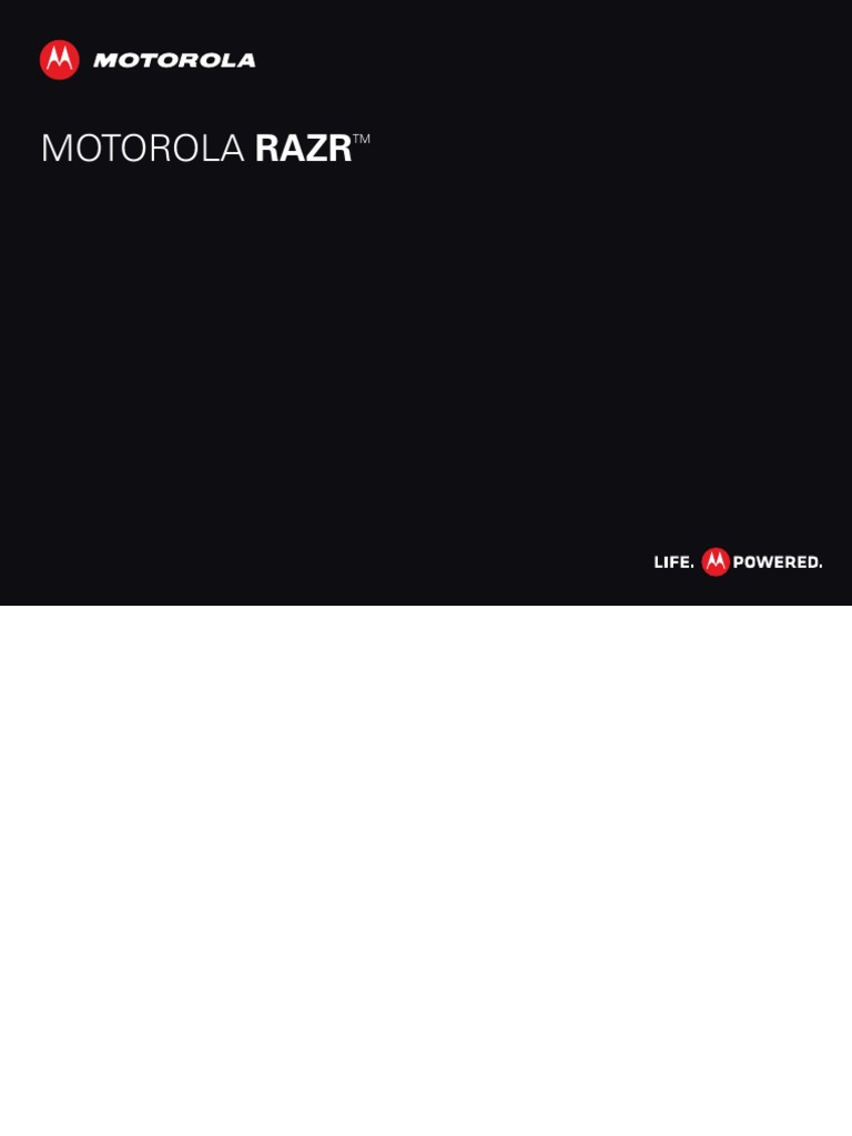 Manual Motorola Razr Descargar gratis PDF Smartphone Google Play