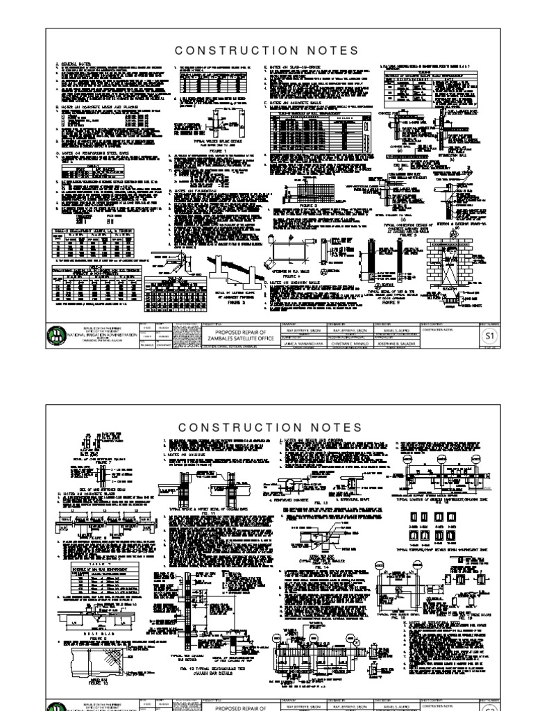 Bungalow Structural Foundation Plan | PDF | Real Estate | Building ...