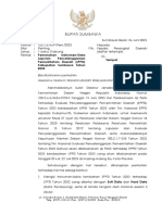 Surat Evaluasi LPPD Timnas