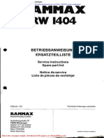 Ammann PC Rw1404 v199301 Parts Catalogue