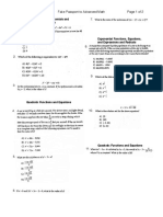 DRILL New SAT Math Fake Passport To Advanced With SOLUTIONS Part 1