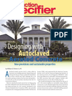 Autoclaved - Aerated - Concrete CSI Design