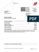 Raèun 06/2023: Lidija Urač Fruškogorska 2 Srbobran 21480 PAK 384294 REON 002