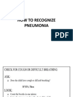How To Recognize Pneumonia