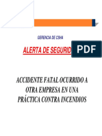 Accidente Fatal Con Extintor