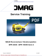 Bomag Bpr25!45!100 80 Serie 4 Service Training