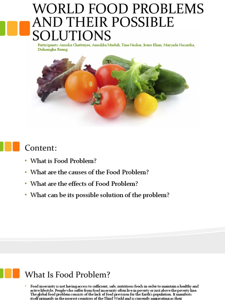 world-food-problems-and-their-possible-solution-pdf-food-security