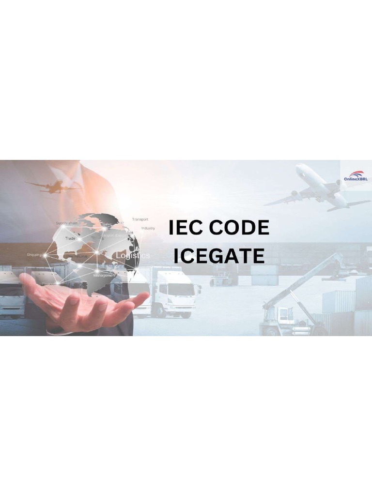 Iec Code Icegate PDF