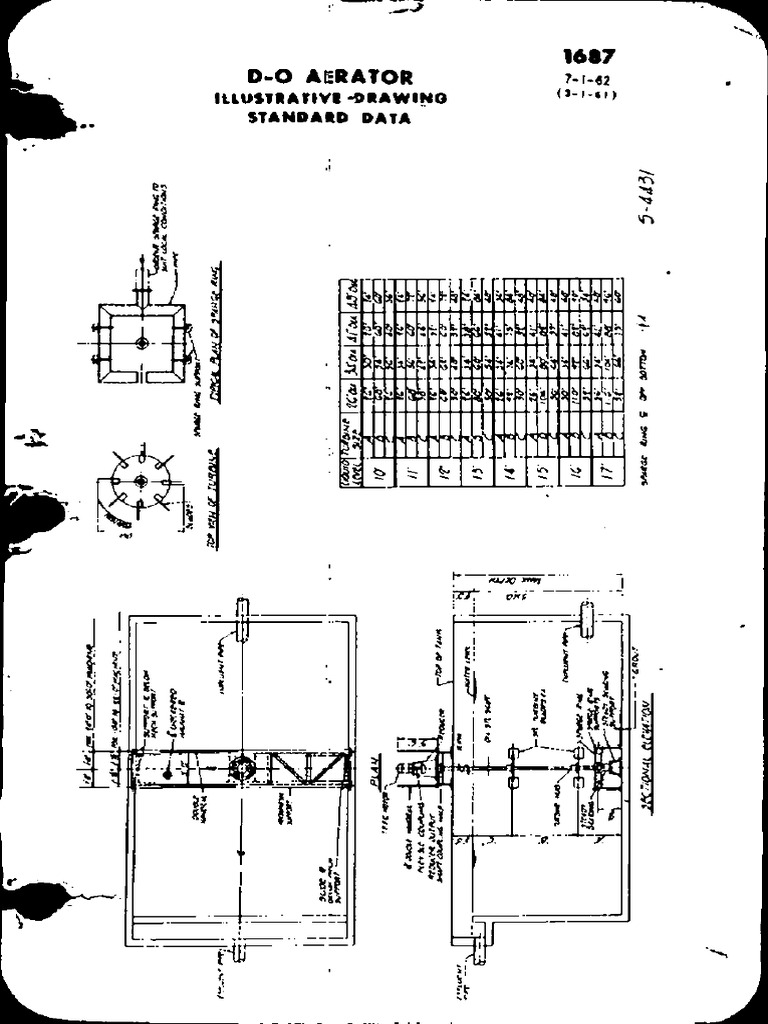 D-O Aerator Itlustrafive Drawing Standard Data | PDF