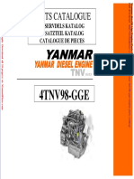 Yanmar 4tnv98 Gge Engine Parts Catalog