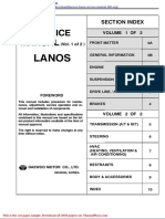 Daewoo Lanos Service Manual Full Eng