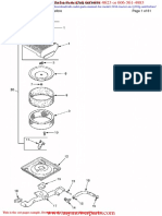 Cub Cadet Parts Manual For Model 3184 Tractor SN 1j310g and Before