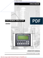 Grove Pat Load Moment Indicator Mentor Operator Manual