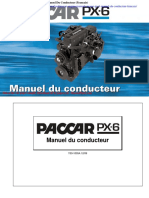 Paccar Engine Manuals Paccar PX 6 Manuel Du Conducteur Francais