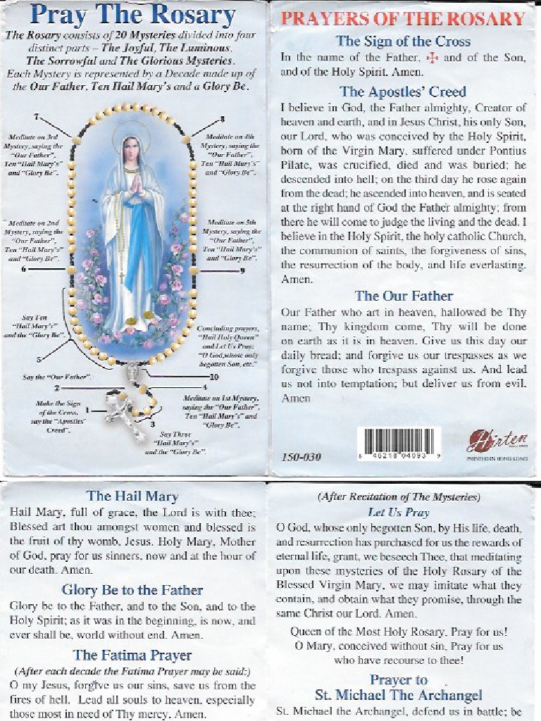 Pray the ROSARY | PDF