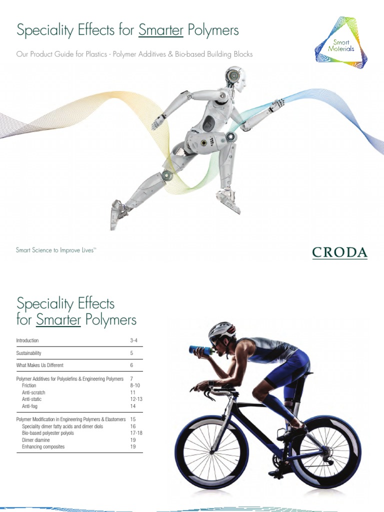 Croda Smarter Polymers Guide Sep 2019 | PDF | Electrostatic Discharge ...