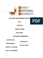 Software Project Hotstar Real11 - Compressed