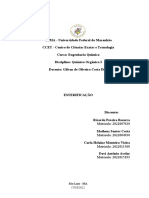 Qm. Orgânica - Parcial Do Relatório 5 (Esterificação) - Ricardo P. Bezerra