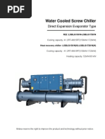 2011 R22 DX Type Screw Chiller