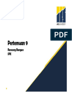 Pertemuan 9: Rancang Bangun SPK