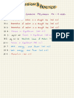 Mechanics Syllabus Map