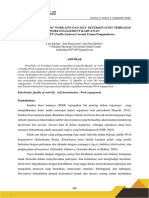 Artikel Pengaruh Quality of Work Life Dan Self Determination